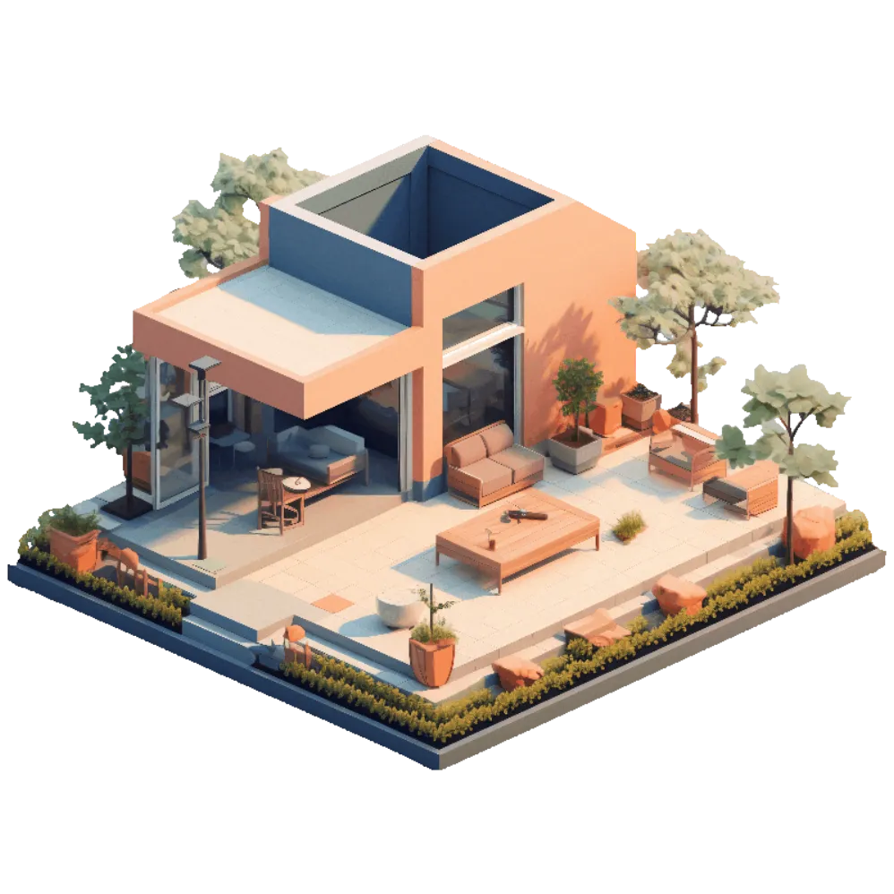 3D vizualizace exteriéru