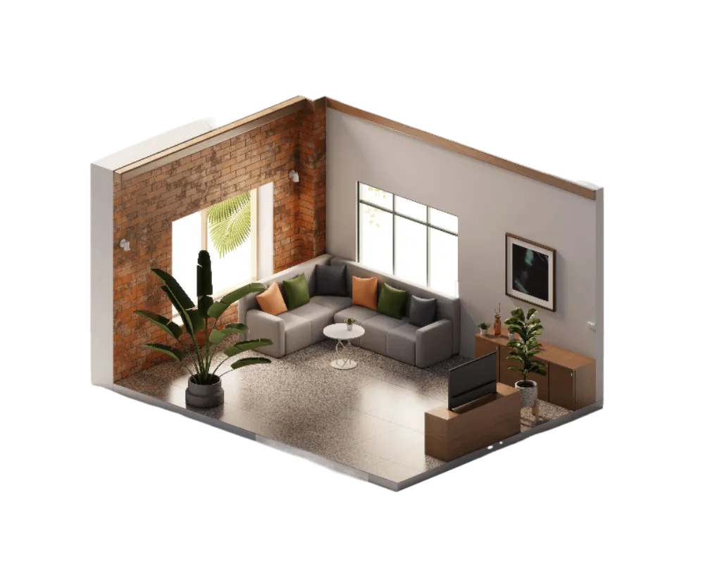 3D vizualizace interiéru