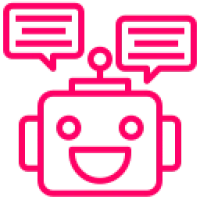 ikona chatbot aplikace