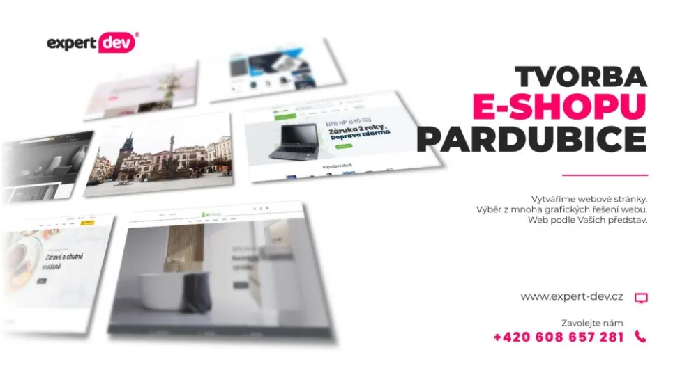 tvorba e-shopu Pardubice na míru