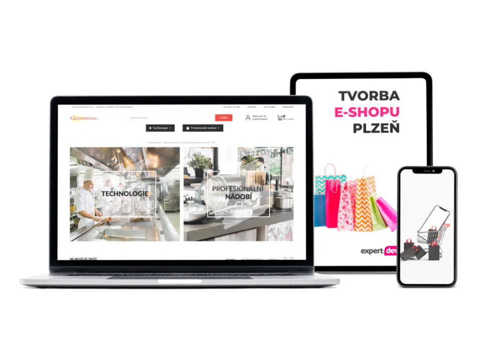 Tvorba e-shopu Plzeň moderní CMS