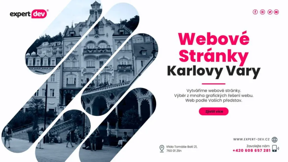 Tvorba webových stránek Karlovy Vary na dálku