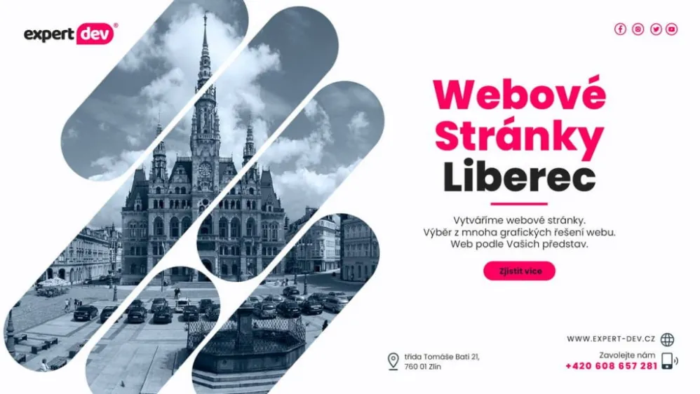 Tvorba webových stránek Liberec náměstí