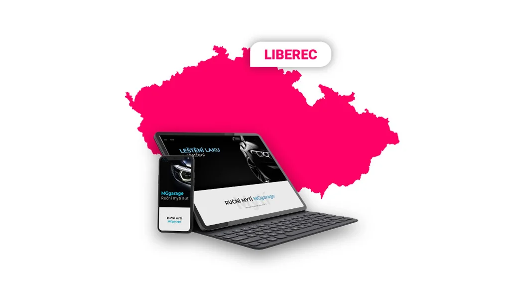 Tvorba webových stránek Liberec úvodní banner