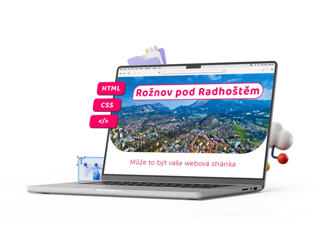 Tvorba webových stránek Rožnov pod Radhoštěm úvodní banner
