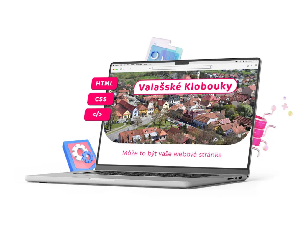 Tvorba webových stránek Valašské Klobouky úvodní banner
