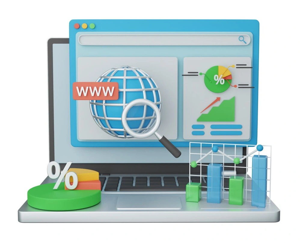 3D model na webu od společnosti Expert Dev. 3D modely pomáhají zákazníkům lépe si představit produkty nebo služby.